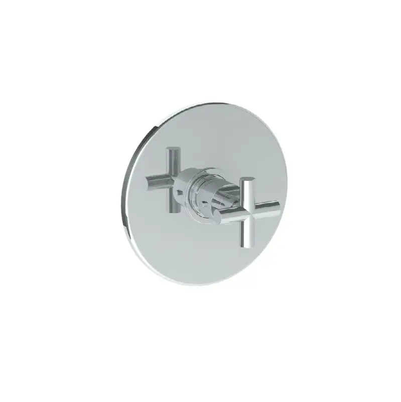 Wall mounted Thermostatic Shower Trim, 7 1/2" dia.