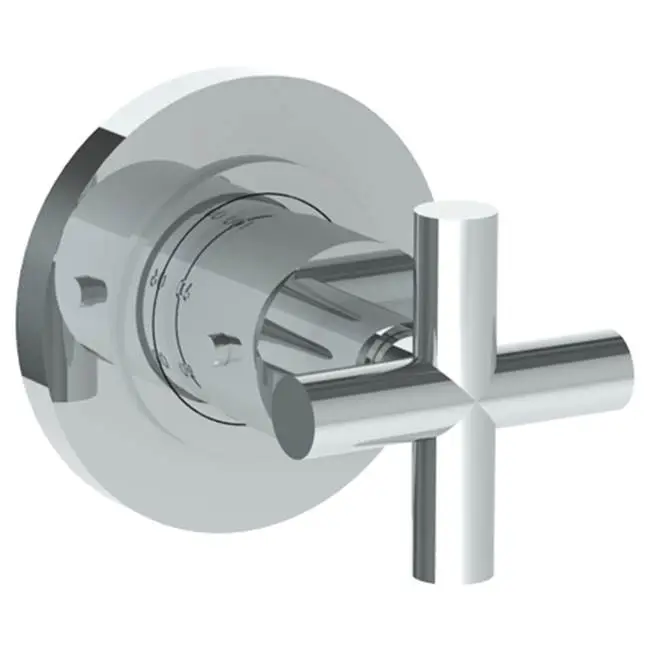 Wall Mounted Thermostatic Shower Trim, 3 1/2" dia.