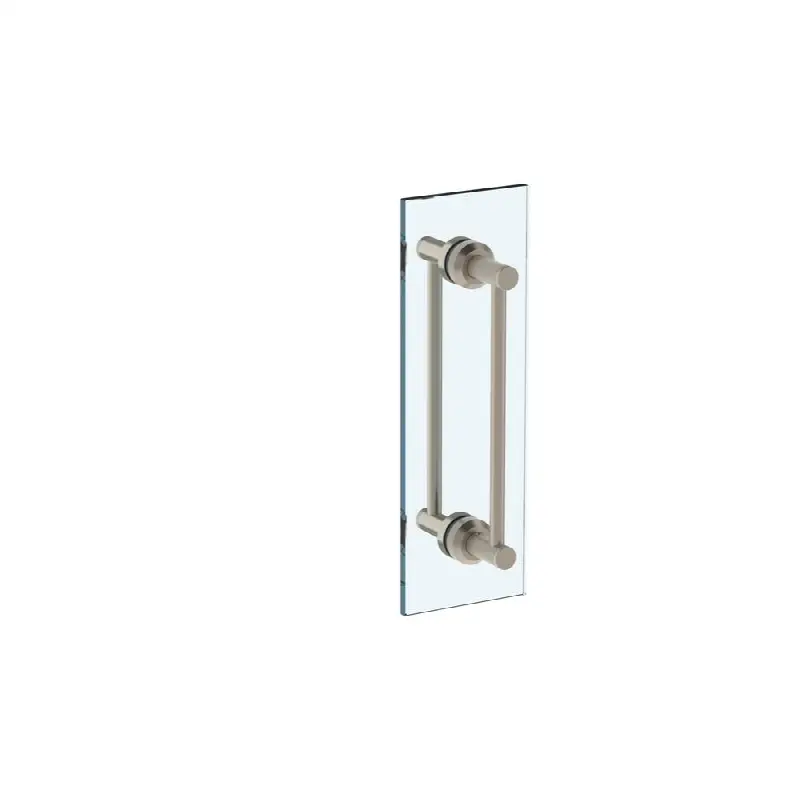 Urbane 18" Double Shower Door Pull / Glass Mount Towel Bar