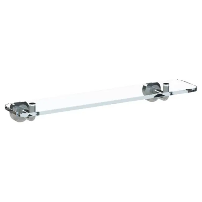 Wall Mounted 24" Glass Shelf