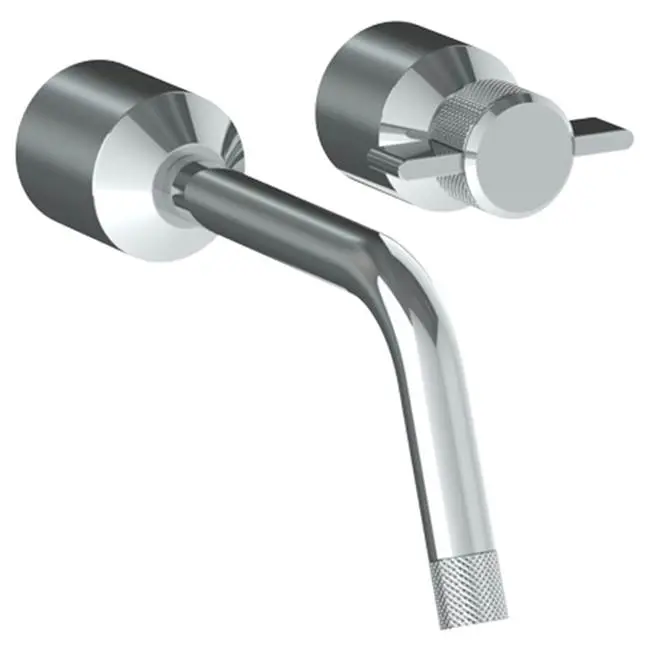 Wall Mounted 2 Hole Lavatory Set with 8 3/4" spout
