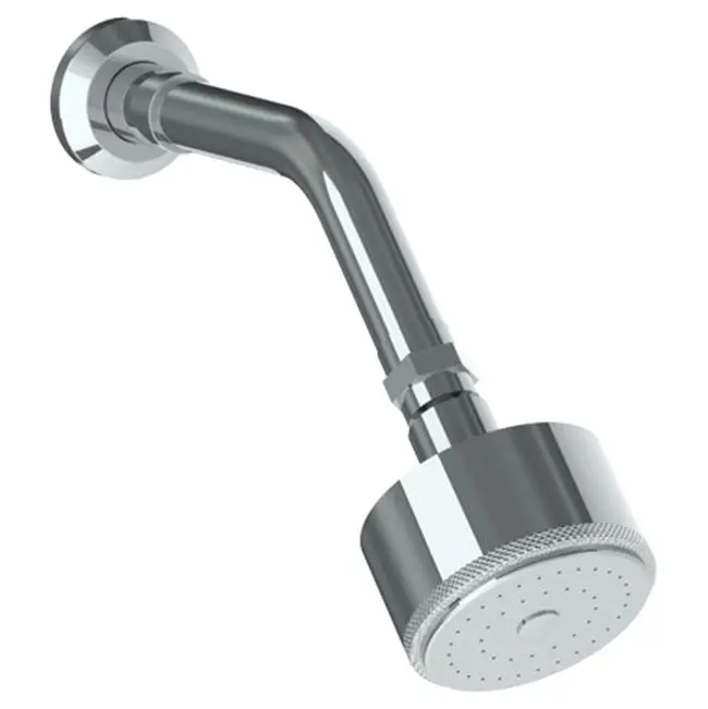 Wall Mounted Showerhead, 3" dia with 7-3/8" Arm and Flange