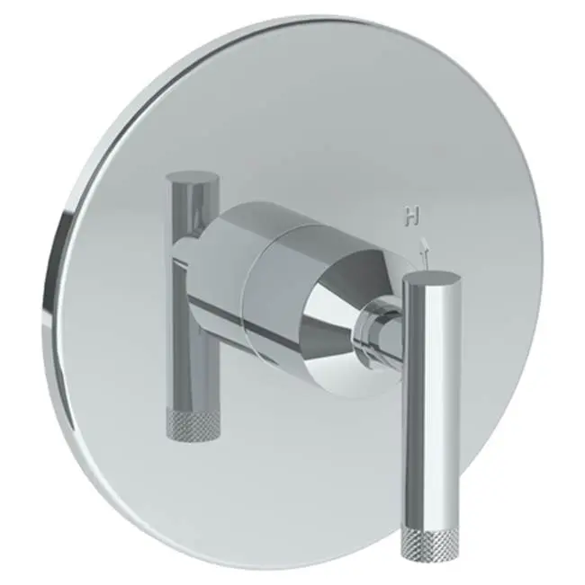 Wall Mounted Pressure Balance Shower Trim, 7" dia.