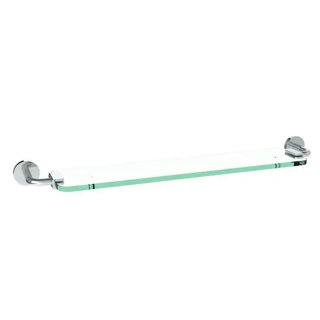 Wall Mounted 24" Glass Shelf