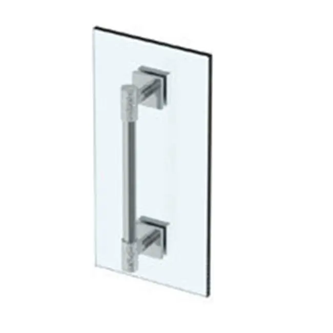 Sense 12" Shower Door Pull / Glass Mount Towel Bar