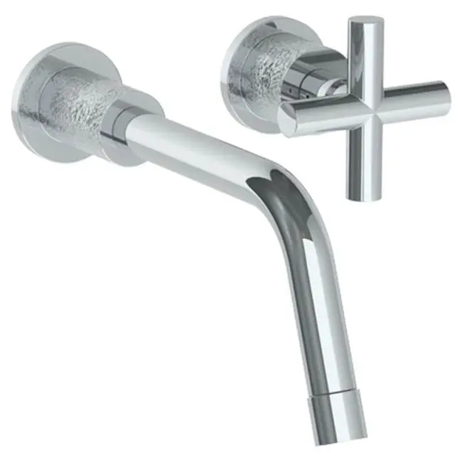 Wall Mounted 2 Hole Lavatory Set with 8 3/4" Spout