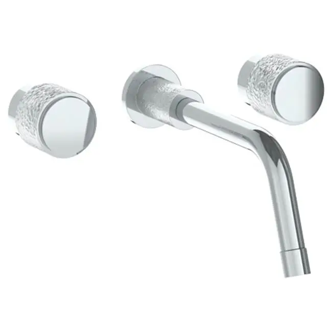 Wall Mounted 3 Hole Lavatory Set with 8 3/4" Spout