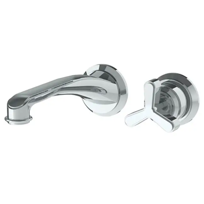 Wall Mounted 2 Hole Lavatory Set with 8" CTC Spout
