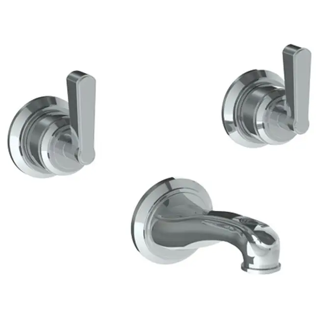 Wall Mounted 3 Hole Bath Set