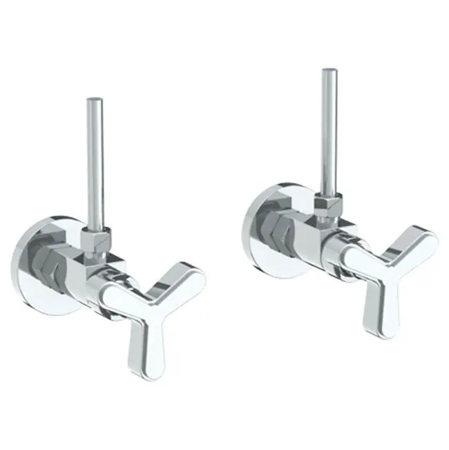 Lavatory Angle Stop Kit -1/2" Compression x 3/8" OD Compression