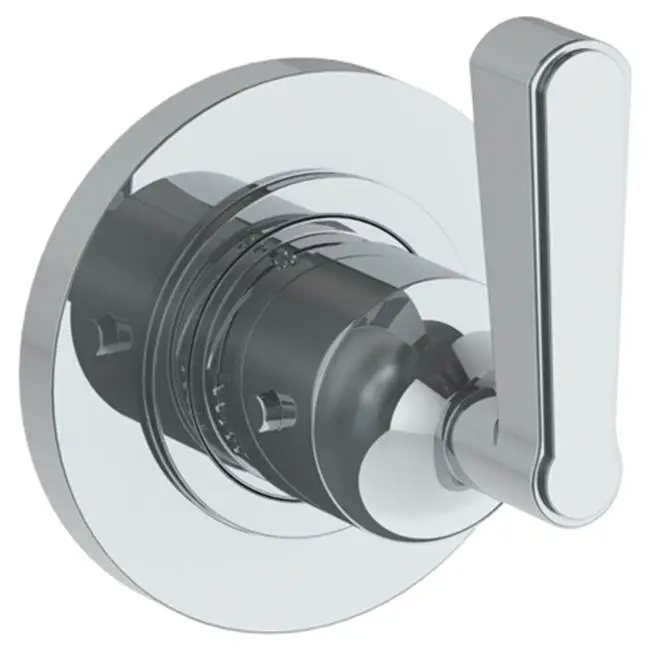 Wall Mounted Thermostatic Shower Trim, 3 1/2" dia.