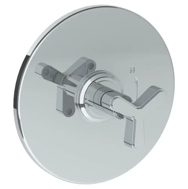 Wall Mounted Pressure Balance Shower Trim, 7" dia.