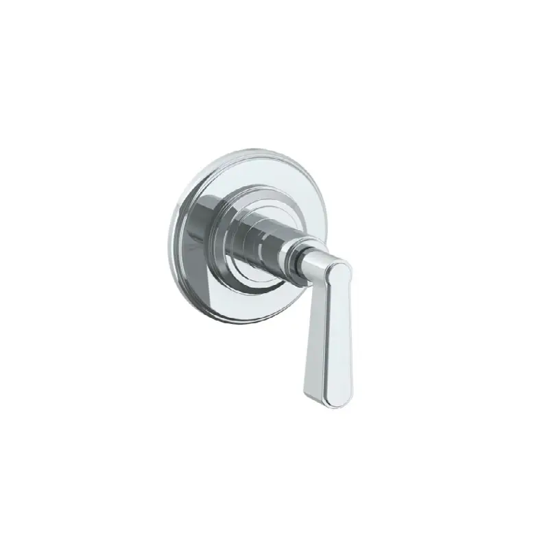 Wall mounted trim with wall plate, 3 1/2" dia.