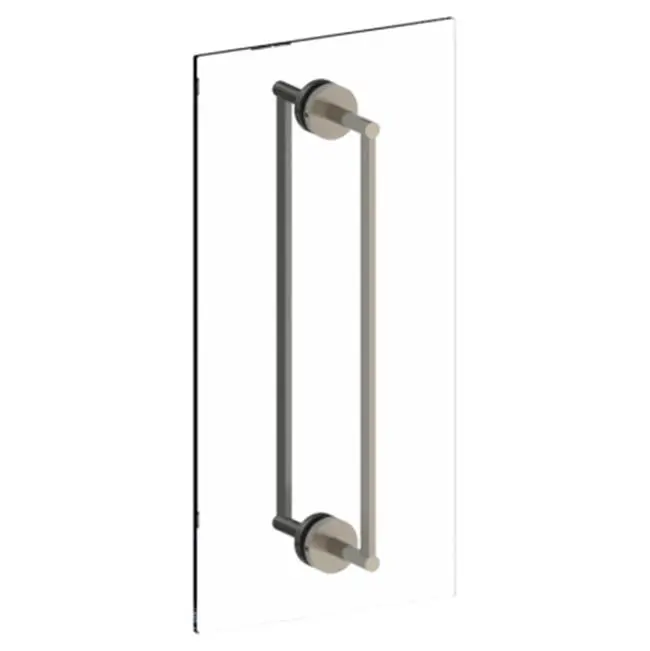 Brooklyn 24" Double Shower Door Pull / Glass Mount Towel Bar