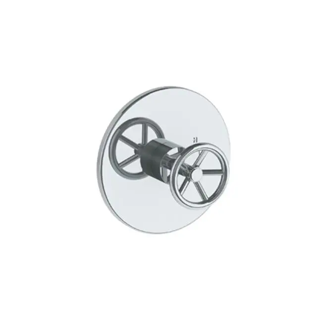Wall Mounted Pressure Balance Shower Trim, 7" dia.