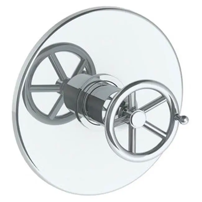 Wall Mounted Thermostatic Shower Trim, 7 1/2" dia.