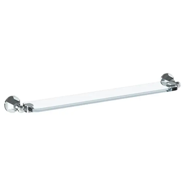 Wall Mounted 24" Glass Shelf