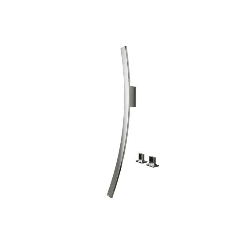 Luna Wall-Mounted Lavatory/Vessel Filler w/Deck-Mounted Handles