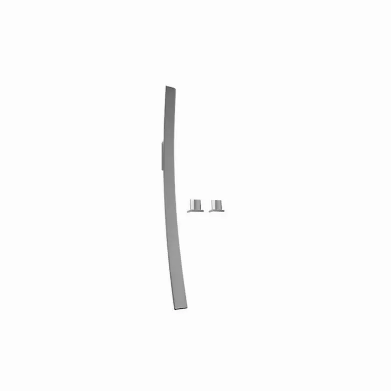 Luna Wall-Mounted Tub Filler w/Deck-Mounted Handles & Handshower Set