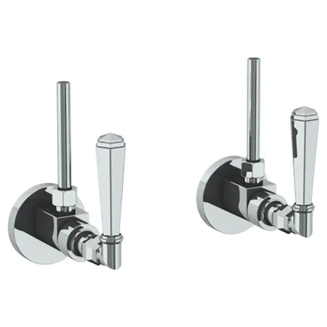 Lavatory Angle Stop Kit -1/2" IPS x 3/8" OD Compression
