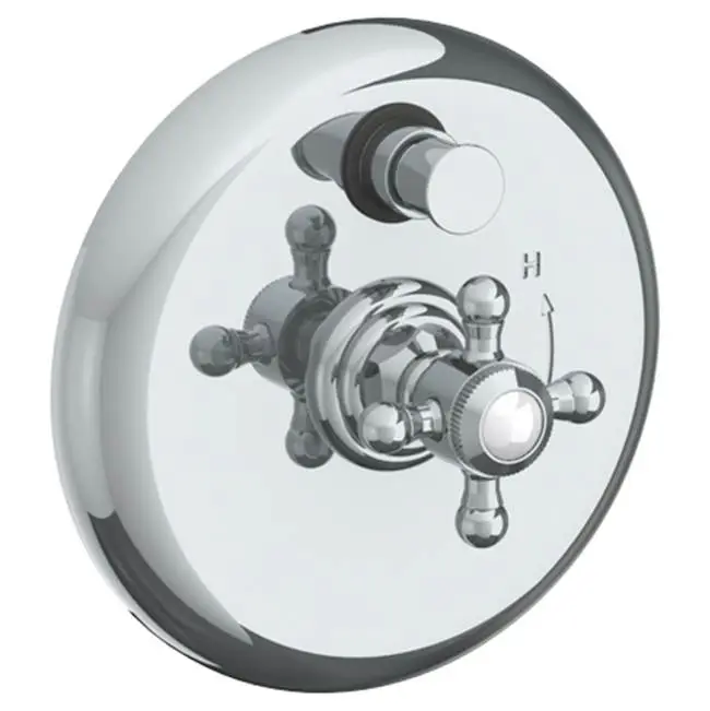 Wall Mounted Pressure Balance Shower Trim with Diverter, 7 1/2"