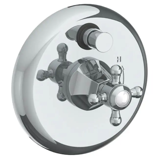 Wall Mounted Pressure Balance Shower Trim with Diverter, 7 1/2"
