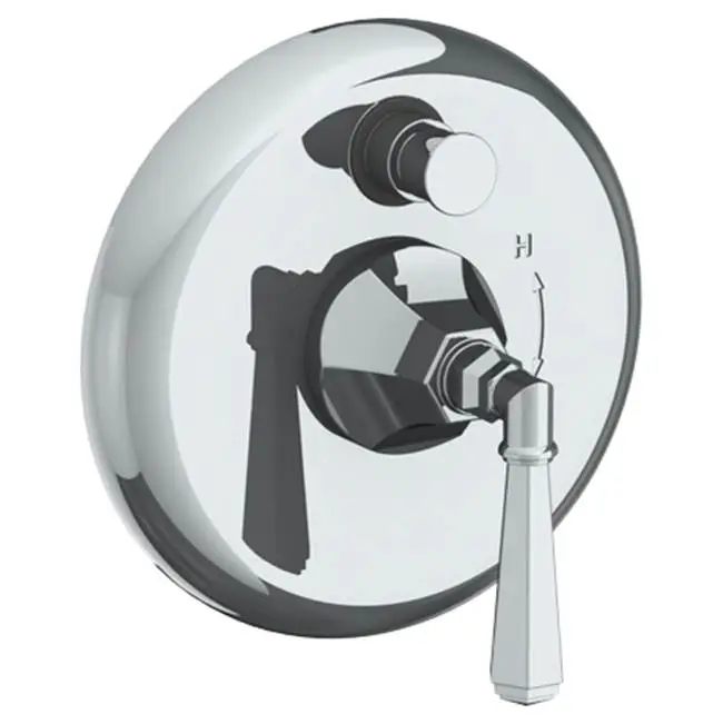 Wall Mounted Pressure Balance Shower Trim with Diverter, 7 1/2"