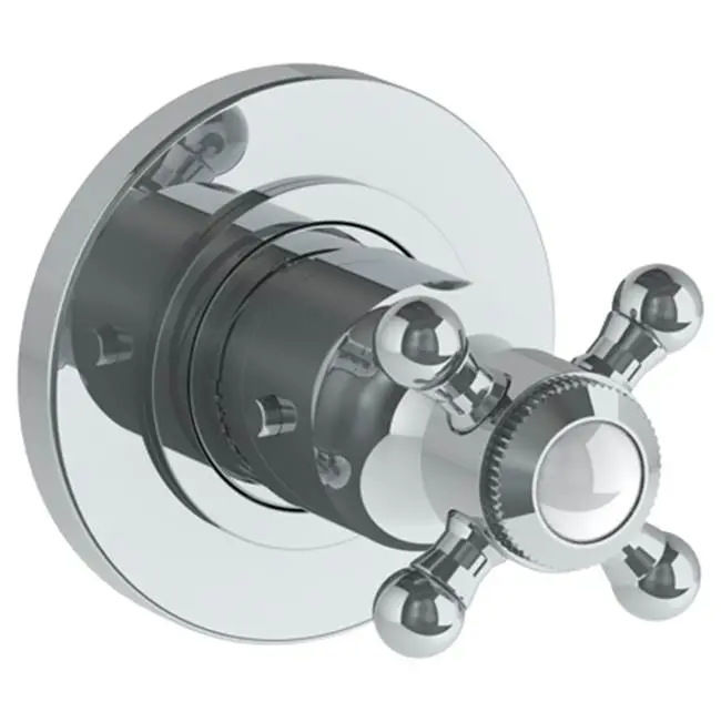 Wall Mounted Thermostatic Shower Trim, 3 1/2" dia.