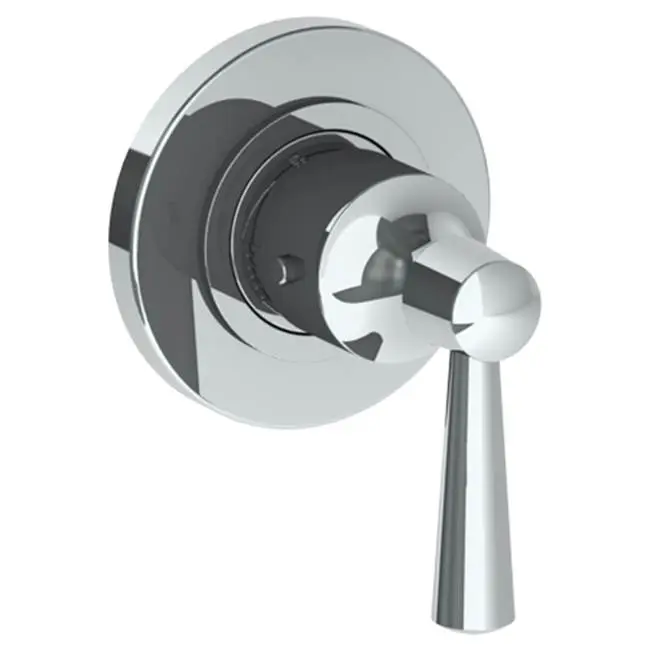 Wall Mounted Thermostatic Shower Trim, 3 1/2" dia.