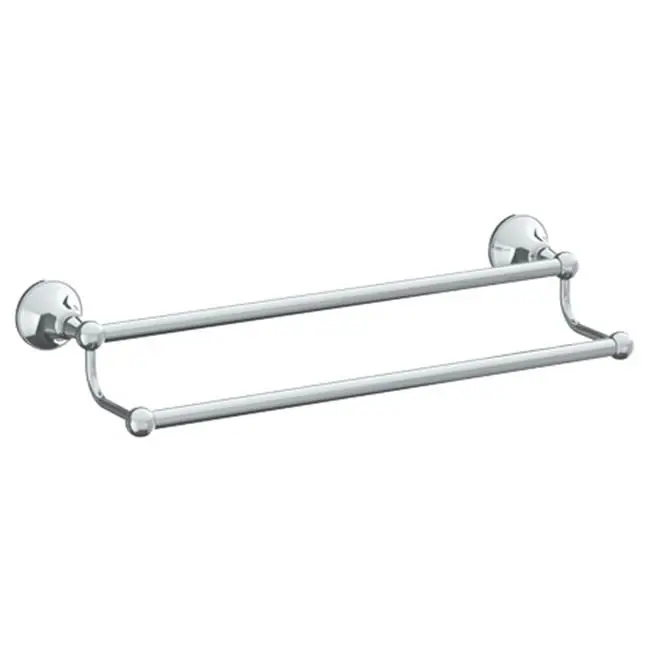 Wall Mounted Double Towel Bar, 18"