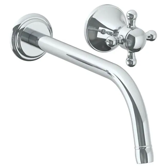 Wall Mounted 2 Hole Lavatory Set with 11" CTC Spout
