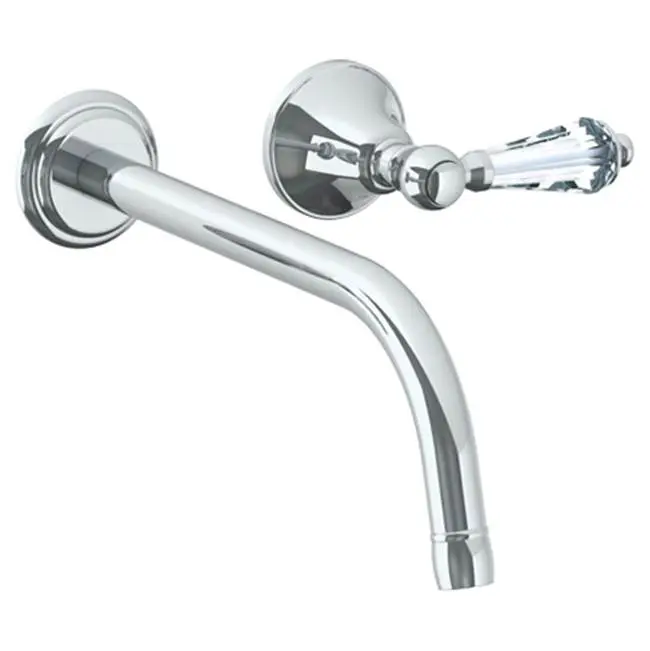 Wall Mounted 2 Hole Lavatory Set with 11" CTC Spout