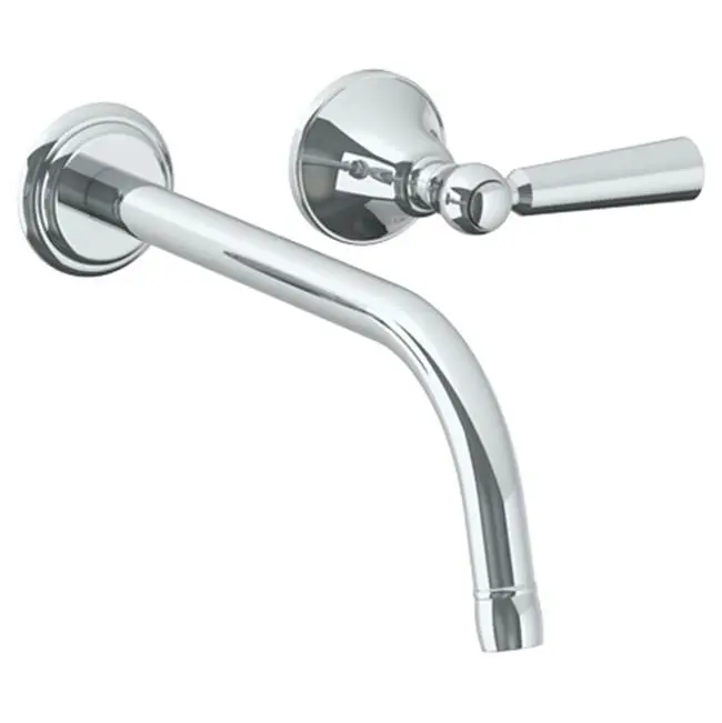 Wall Mounted 2 Hole Lavatory Set with 11" CTC Spout