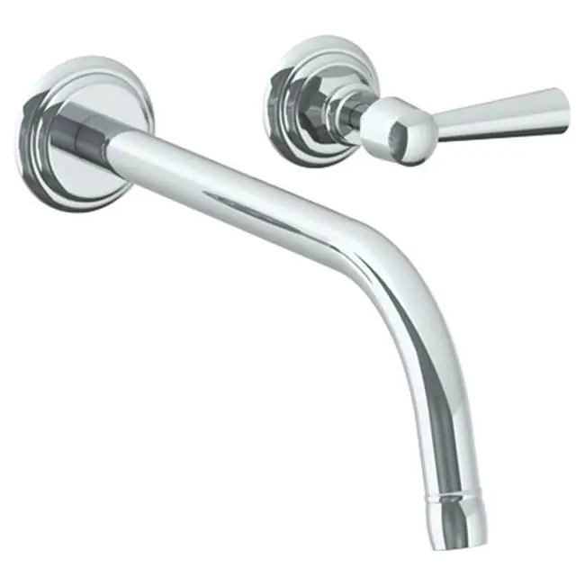 Wall Mounted 2 Hole Lavatory Set with 11" CTC Spout