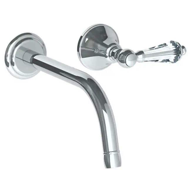 Wall Mounted 2 Hole Lavatory Set with 8 3/8" CTC Spout