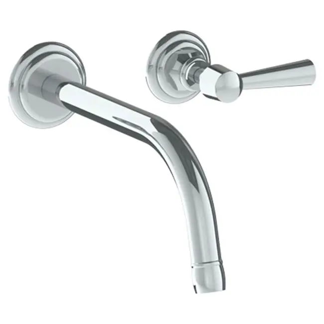 Wall Mounted 2 Hole Lavatory Set with 8 3/8" CTC Spout