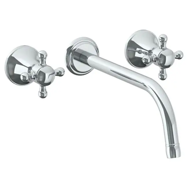 Wall Mounted 3 Hole Lavatory Set with 11" CTC Spout