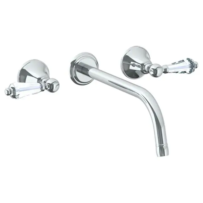 Wall Mounted 3 Hole Lavatory Set with 11" CTC Spout
