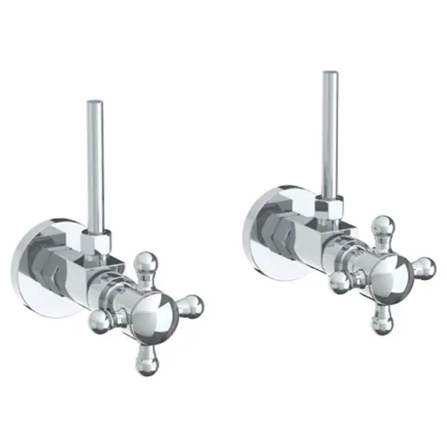 Lavatory Angle Stop Kit -1/2" Compression x 3/8" OD Compression