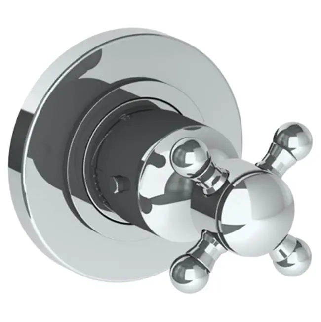 Wall Mounted Thermostatic Shower Trim, 3 1/2" dia.