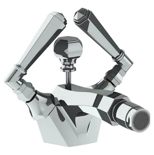 Deck Mounted Monoblock Bidet Mixer