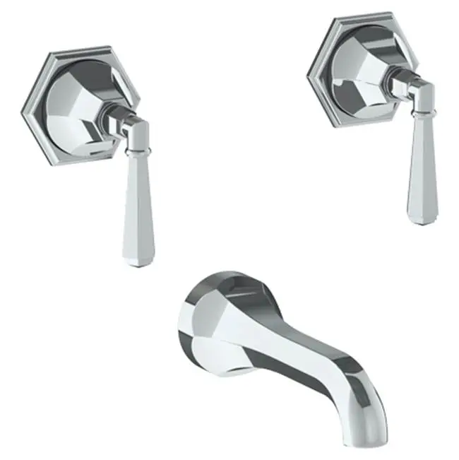Wall Mounted 3 Hole Bath Set