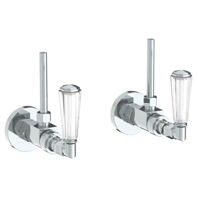 Lavatory Angle Stop Kit -1/2" Compression x 3/8" OD Compression