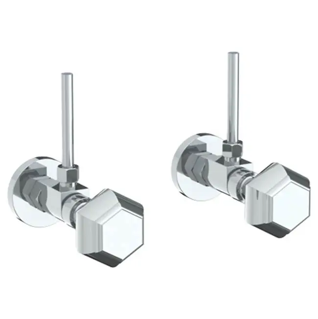 Lavatory Angle Stop Kit -1/2" Compression x 3/8" OD Compression