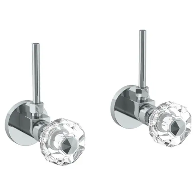 Lavatory Angle Stop Kit -1/2" IPS x 3/8" OD Compression