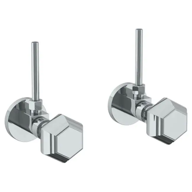 Lavatory Angle Stop Kit -1/2" IPS x 3/8" OD Compression