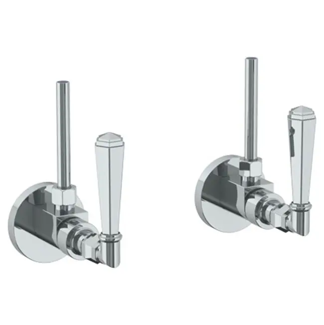 Lavatory Angle Stop Kit -1/2" IPS x 3/8" OD Compression