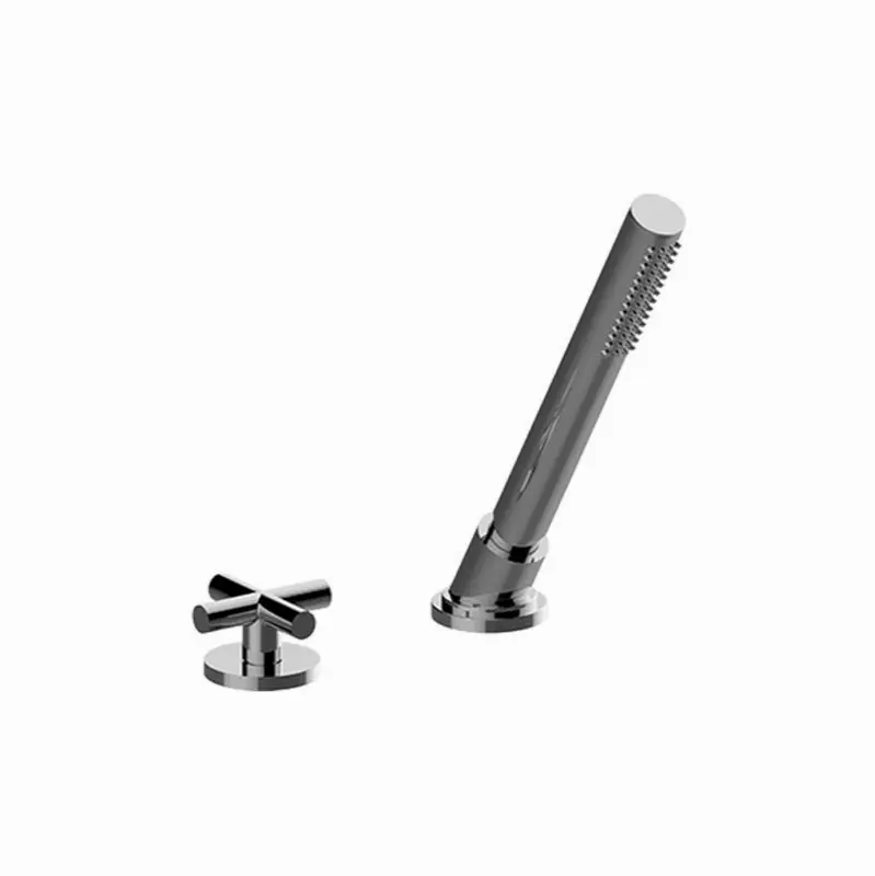 M.E. Deck-Mounted Handshower & Diverter Set (Trim)