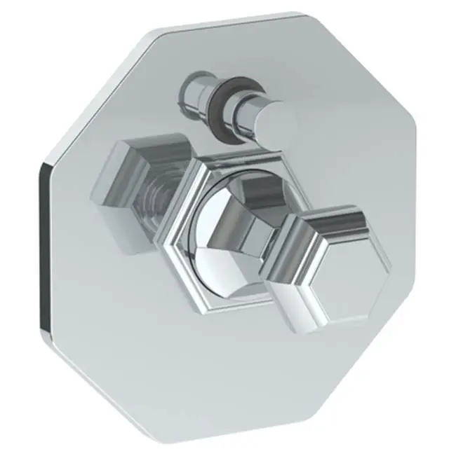 Wall Mounted Pressure Balance Shower Trim with Diverter, 7 1/2"