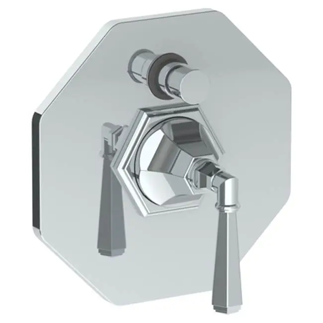 Wall Mounted Pressure Balance Shower Trim with Diverter, 7 1/2"